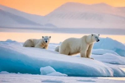 Arctic wonders of pristine landscape and powerful creatures like polar bears